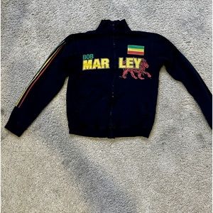 Bob Marley turtle neck zip up